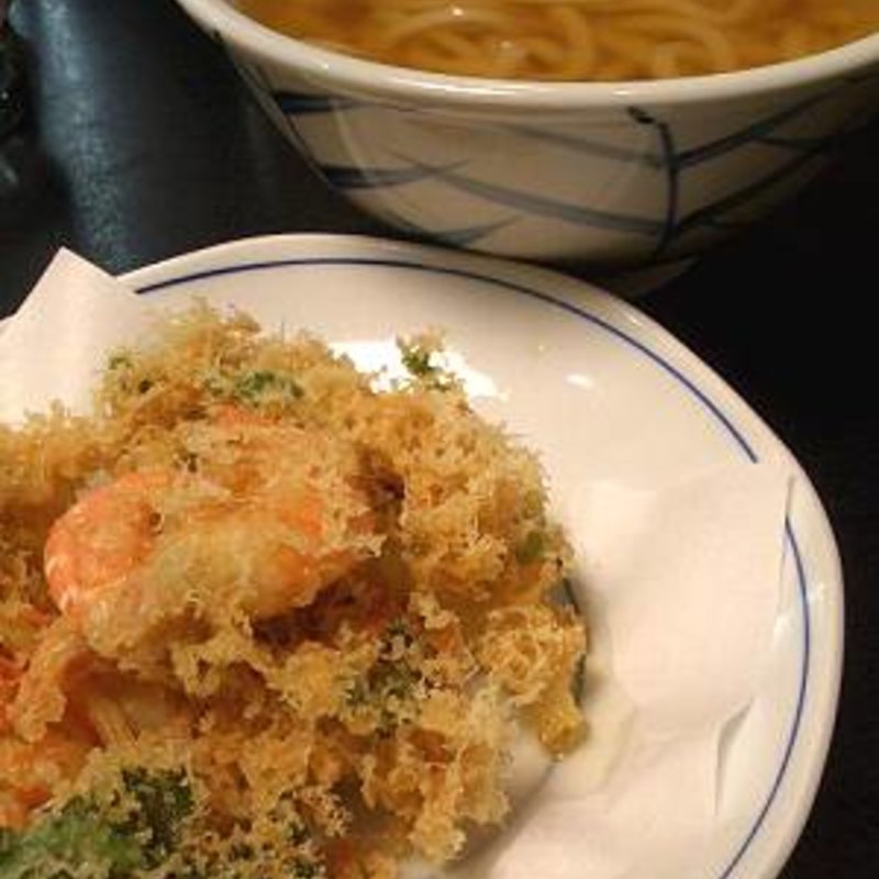 かき揚うどん(ウエスト 天神店)