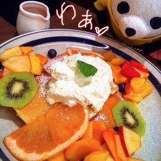フルーツパンケーキ(カフェ＆レストラン WIRED TOKYO 1999)