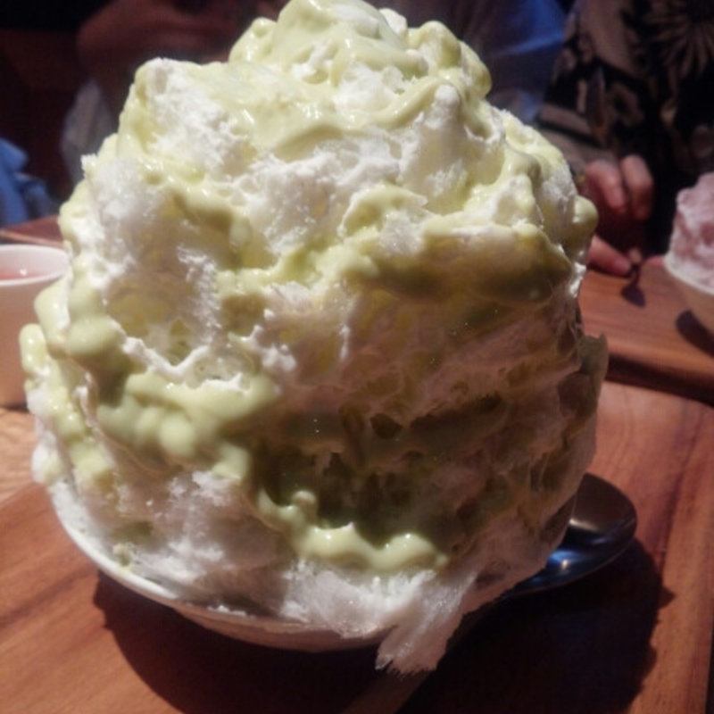 アボガドどマスカルポーネのかき氷(yelo)