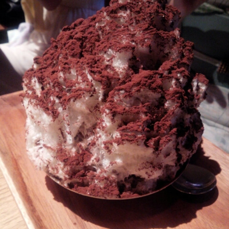 ティラミスかき氷(yelo)