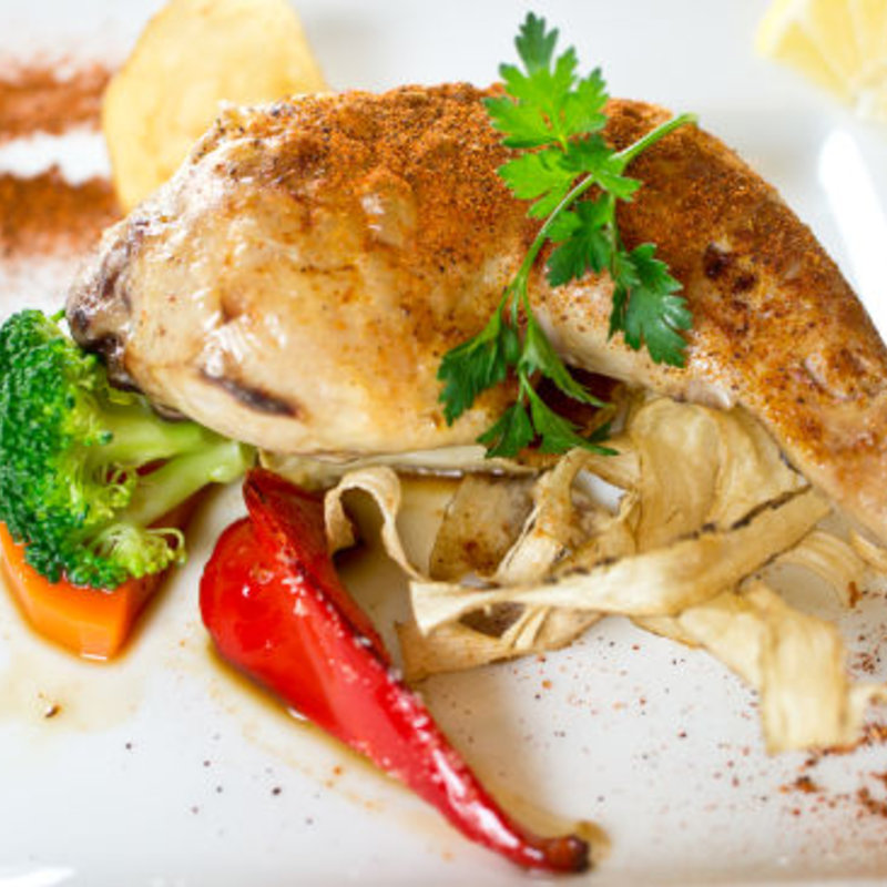 ランチコース 若鶏のコンフィ　スパイス焼き(ア・マ・ファソン （Ama Facon）)