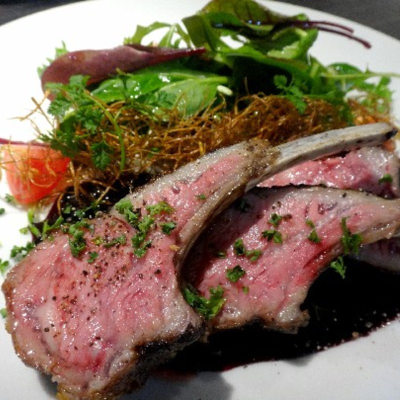 ラムチョツプのソテー(創作和食あおき)