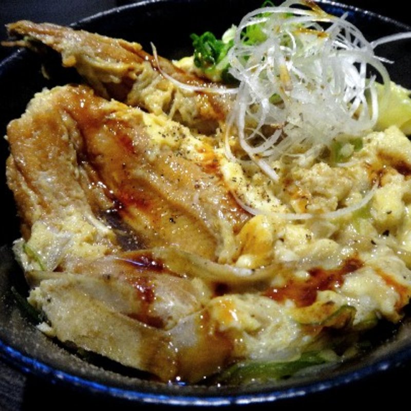 煮穴子の玉子丼(創作和食あおき)