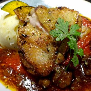 若鶏の香草焼(創作和食あおき)
