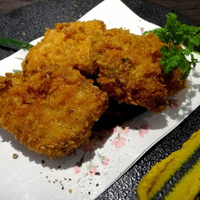 角煮のフライ(創作和食あおき)