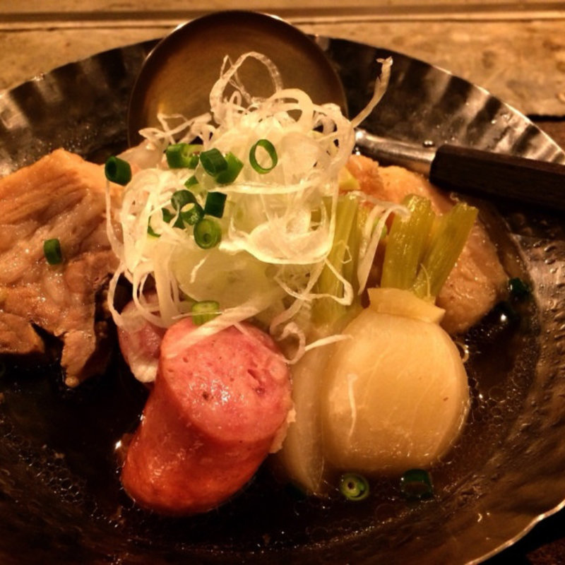 肉おでんおまかせ盛り合せ(アカベコ)