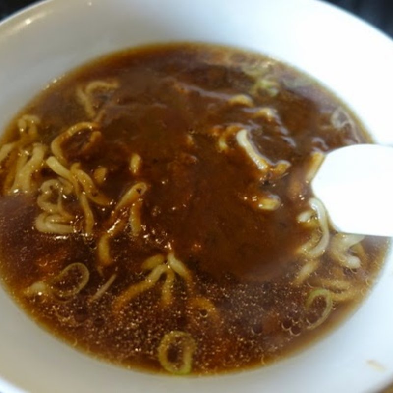 カレーラーメン半チャーハンセット(あかほし )