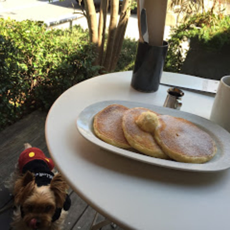 ドーナツパンケーキ(カフェ アクイーユ 恵比寿)