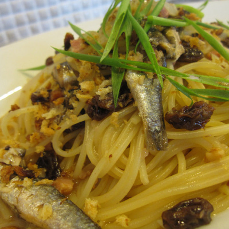 オイルサーディンのパスタ(アグレアーブル （French ＆ Italian agreable）)