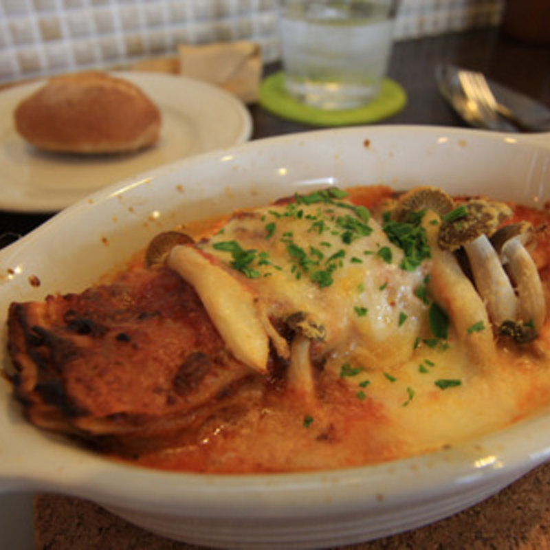 ミートソースのあつあつラザニア(アグレアーブル （French ＆ Italian agreable）)