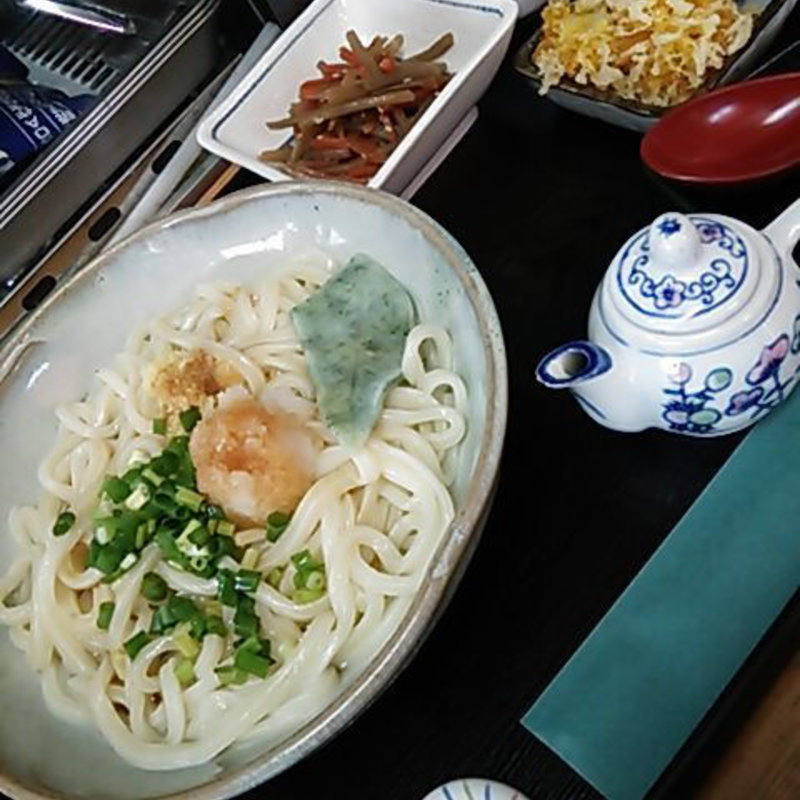 生醤油うどん(あじさい )