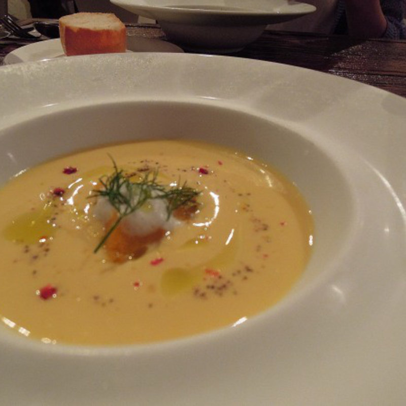カボチャのスープ(アジャン （Agen）)