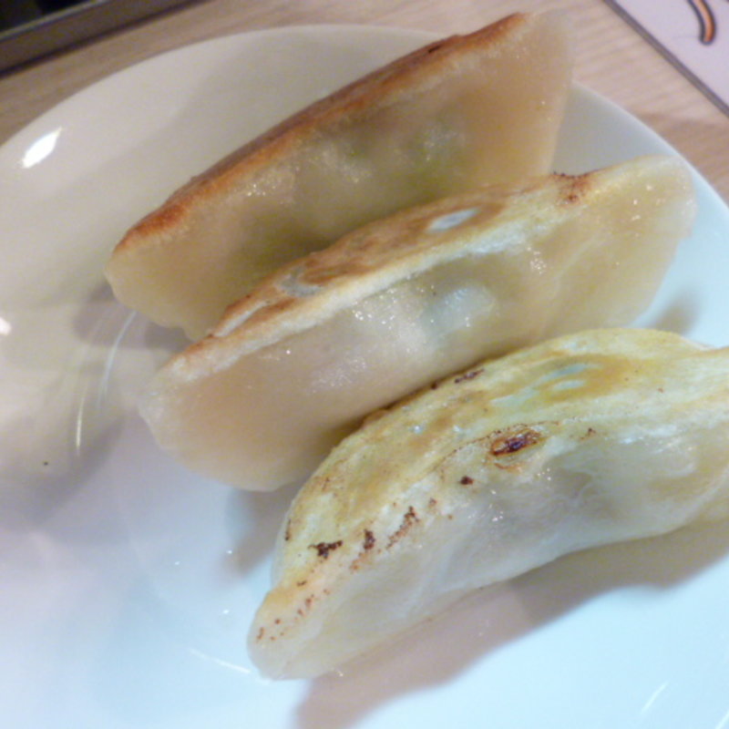 餃子3ケ(あじりんラーメン)