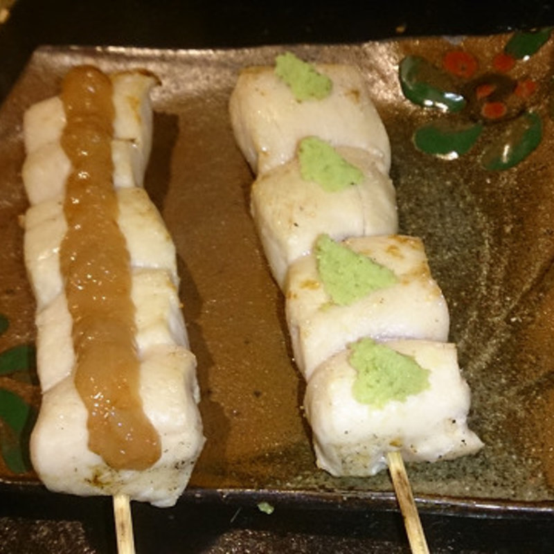 ササミの山葵と梅(あずま )