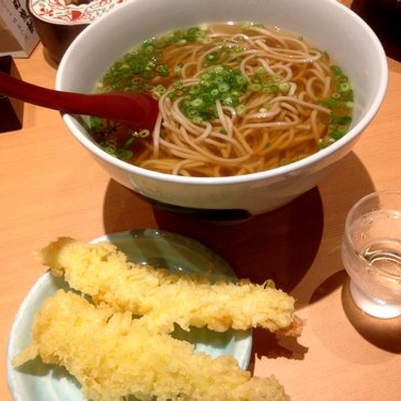 海老天そば(あずまや（四阿）)