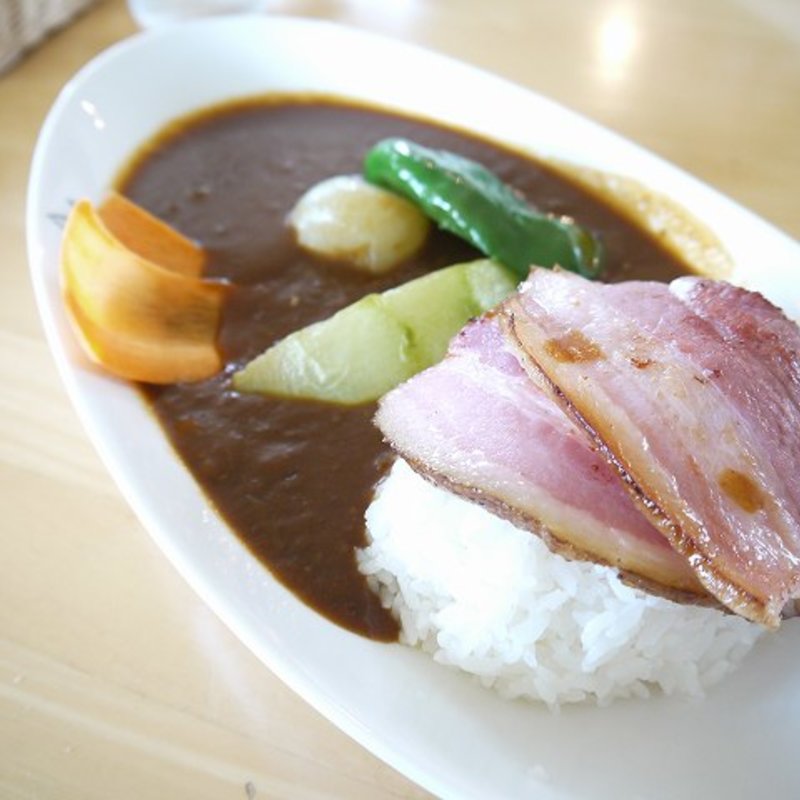 ベーコンカレー(あぜ道より道ファームレストラン)