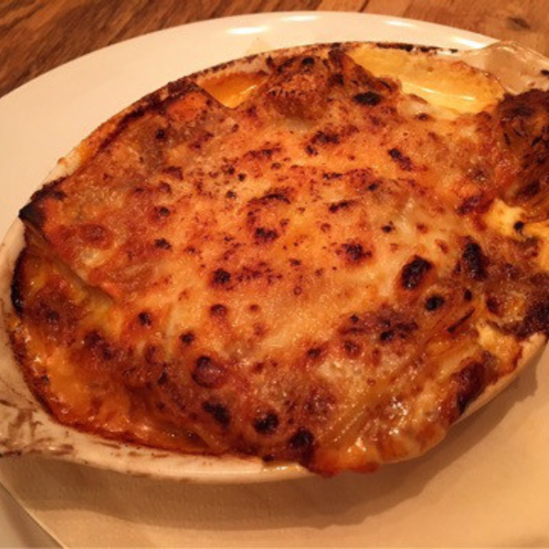 ボロネーゼソースととろけるラザニアグラタン(＠東京グリルハーバー ららぽーと豊洲)