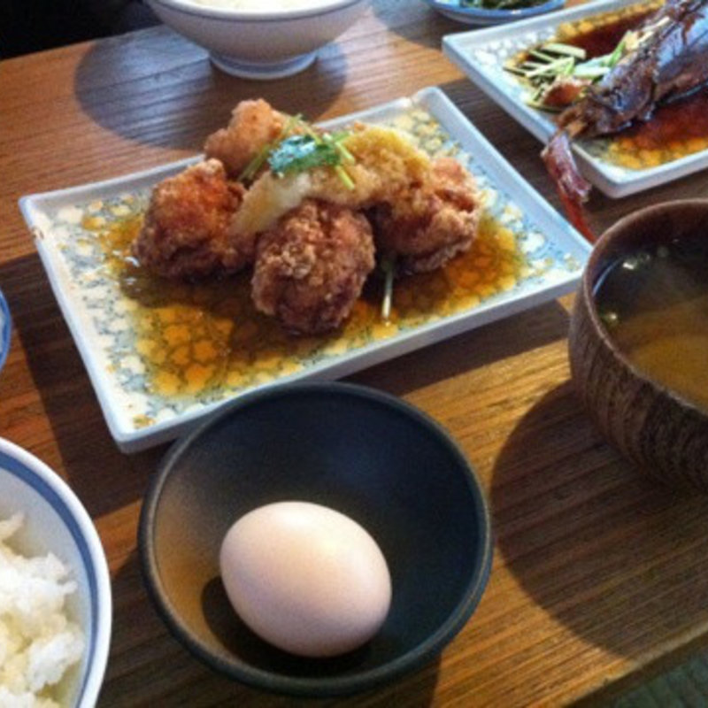 おろし竜田揚げ(あて 煮込 肴 市ヶ谷)