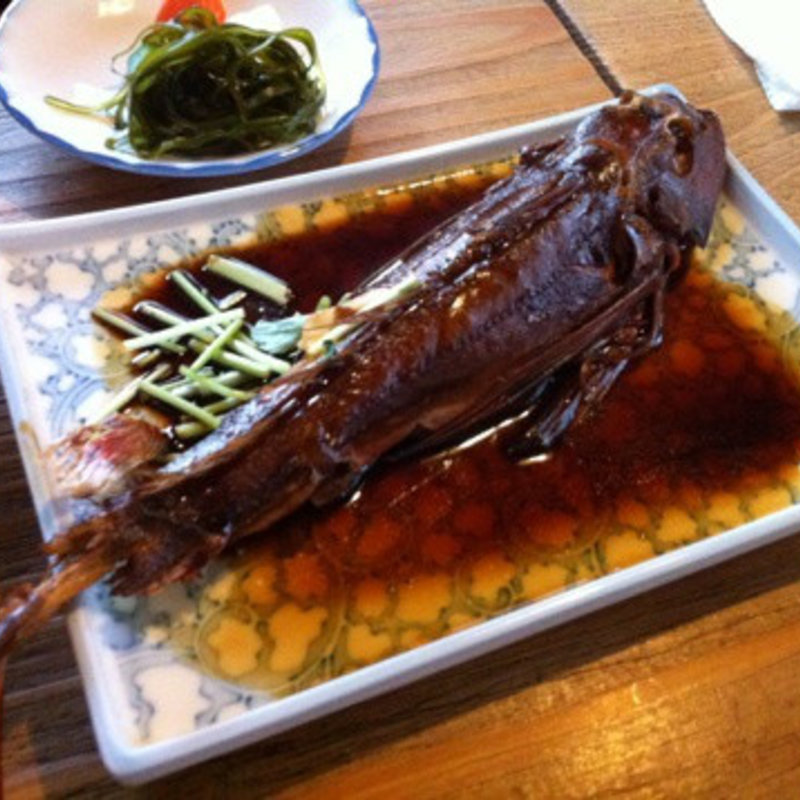 ほうぼうの煮付け(あて 煮込 肴 市ヶ谷)