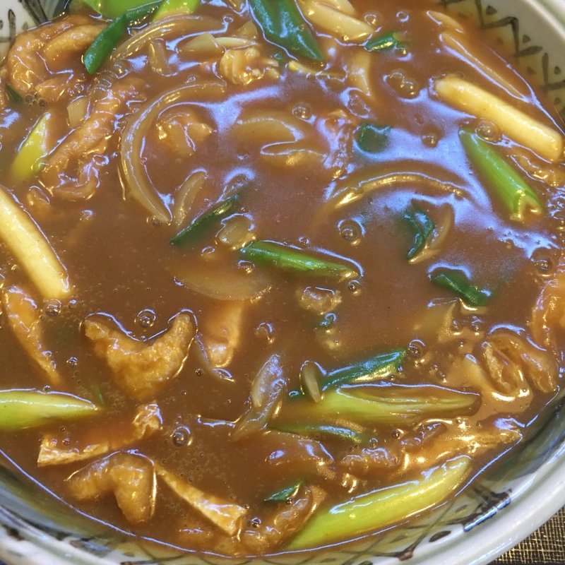 カレーうどん(稲乃家)