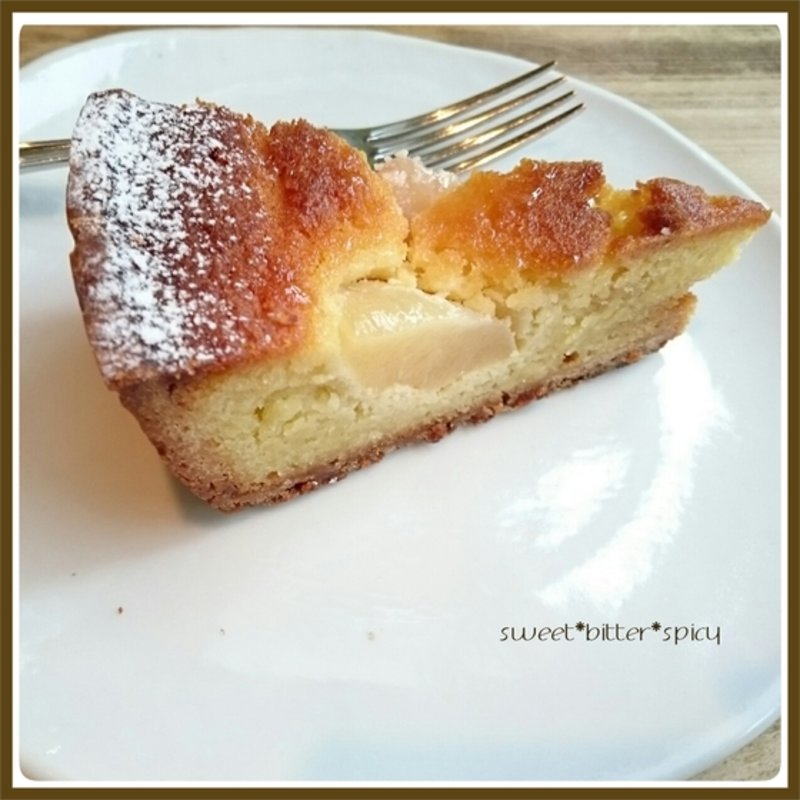 季節のタルト　洋なし(アトリエ・モリヒコ)