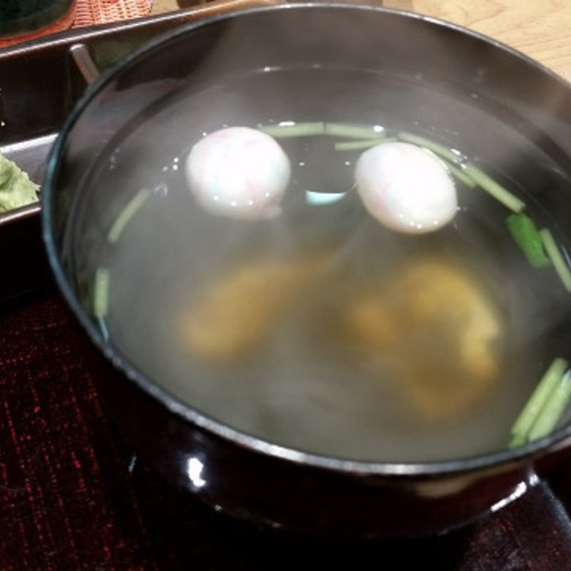 あなご屋の肝吸い(あなご屋 銀座 ひらい)