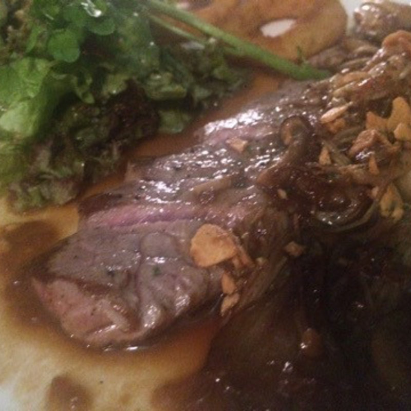 牛ステーキ(アネアカフェ 参宮橋店 （anea cafe）)