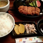 ビーフカツ定食