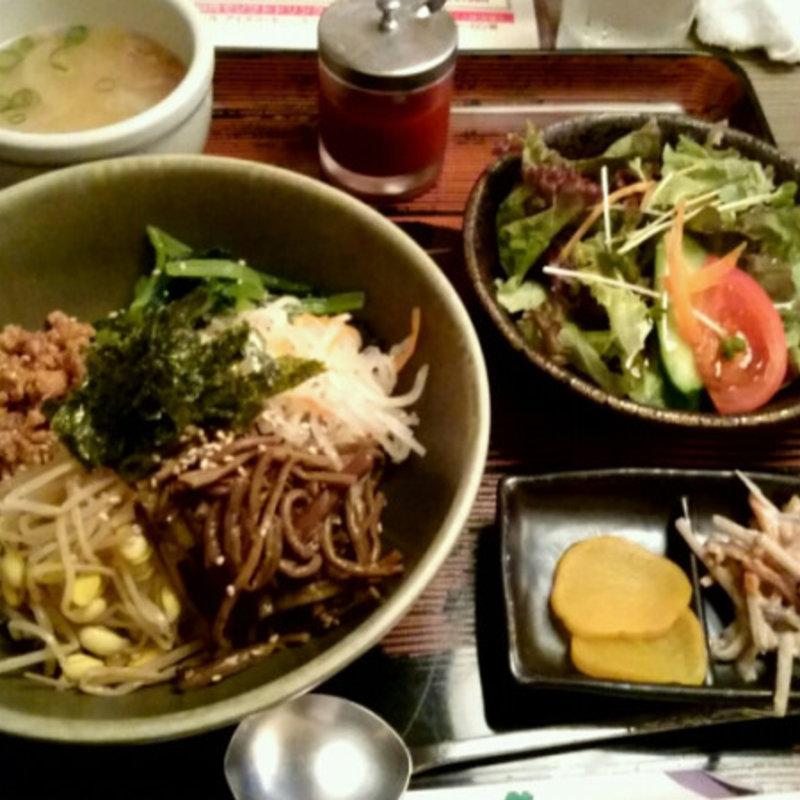 ビビンバ定食(あぶり肉工房 西村家)