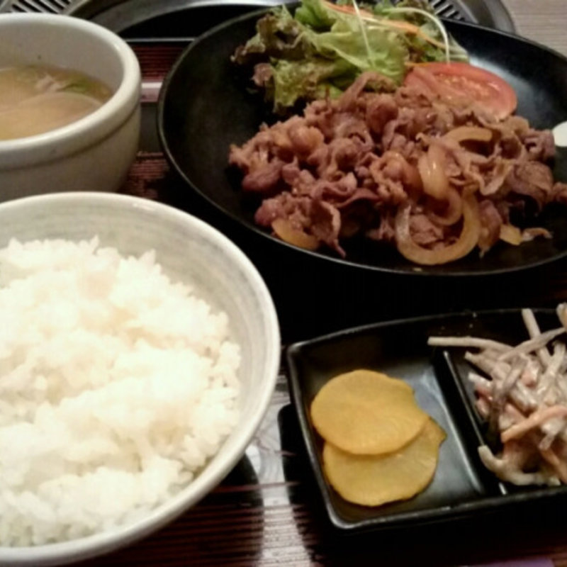 焼肉定食(タレ)(あぶり肉工房 西村家)
