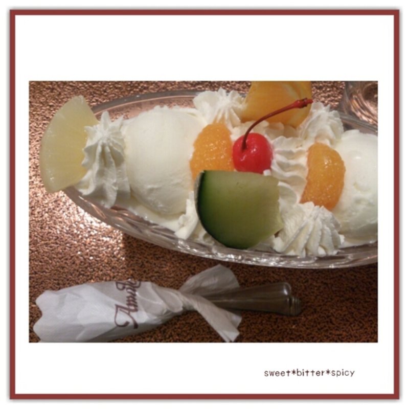 プリンアラモード(あ ま と う 本 店)