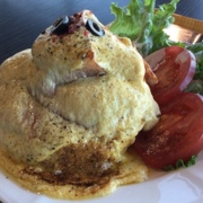 クロックムッシュパンケーキ(アミーチデルテ Amici del te)