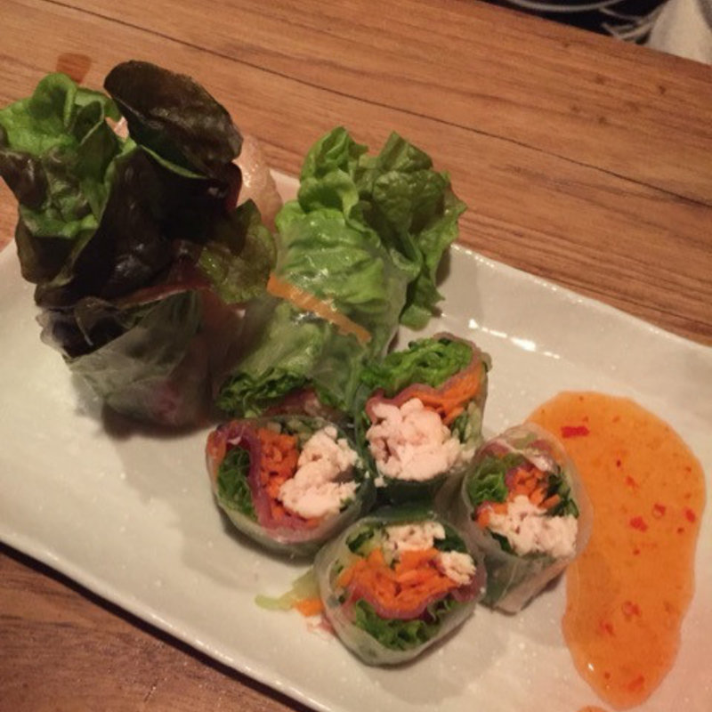 生春巻き(炭火焼鳥専門店 あみや 川西店)