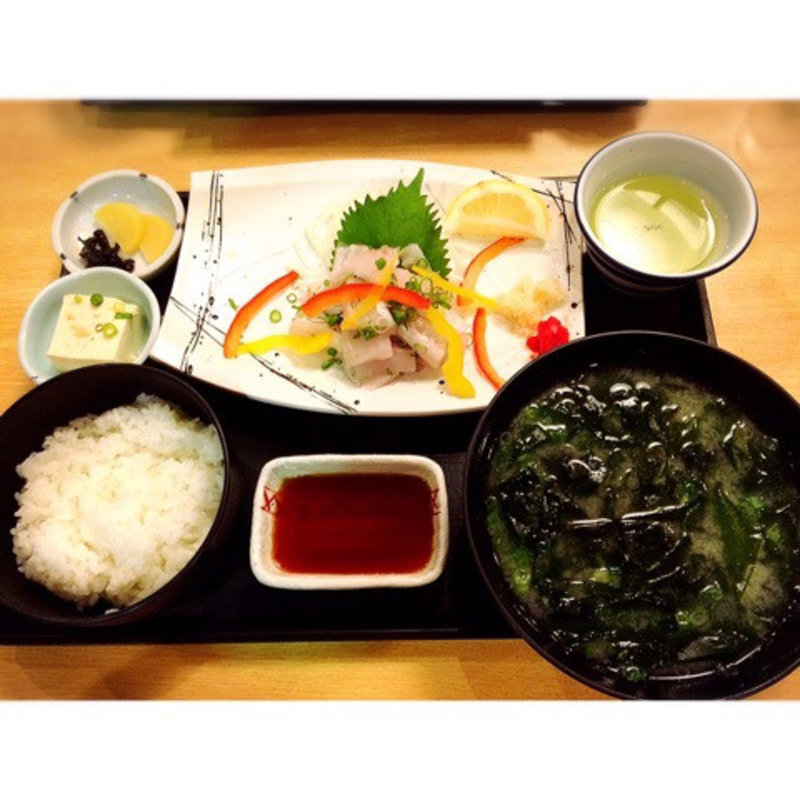 太刀魚のたたき定食(あらし )