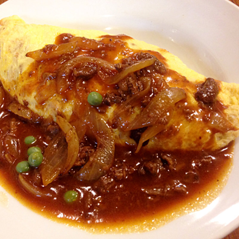 オムハヤシライス(アラスカ )