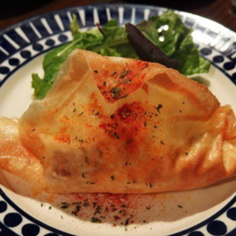 とろとろ半熟卵のブリック(アラビック酒場 タムタム・クラブ （Arabic Tavern TAMTAM CLUB）)