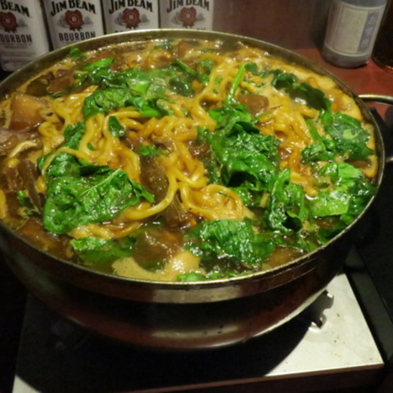 冬野菜と牛肉の赤味噌らぁめん(アルス 南青山 （ars minamiaoyama）)