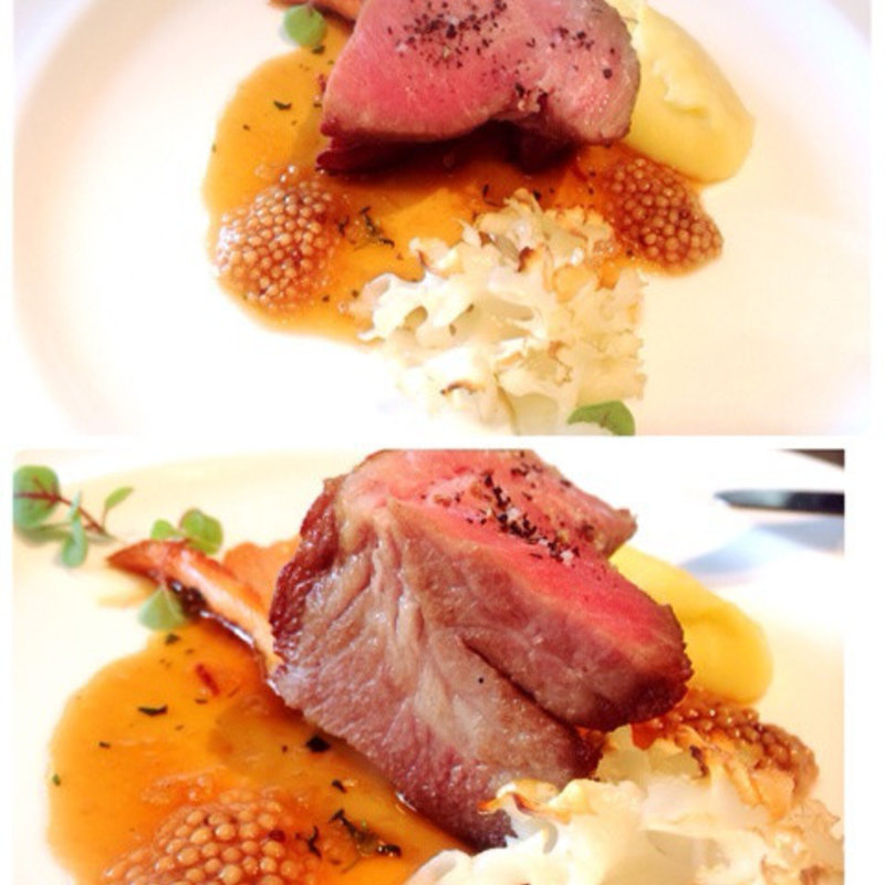 イべリコ豚肩ロース炭火焼(Armani/Ristorante)