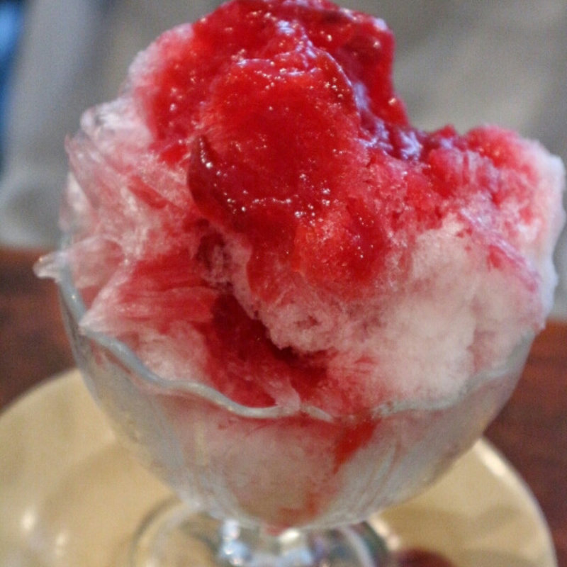 プラムのかき氷(アルマカン )