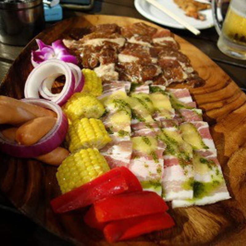 ハワイアンBBQセットお肉＆野菜(アロハ　ハワイアン　ビアガーデン)