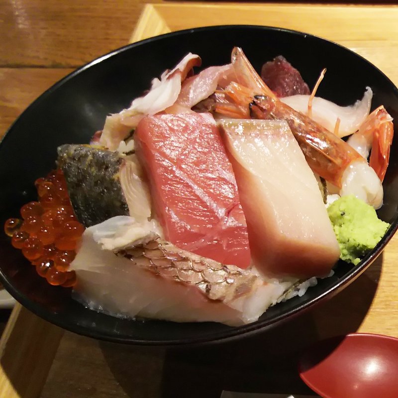 三陸海鮮丼(奥州ろばた センダイエキ天海 )