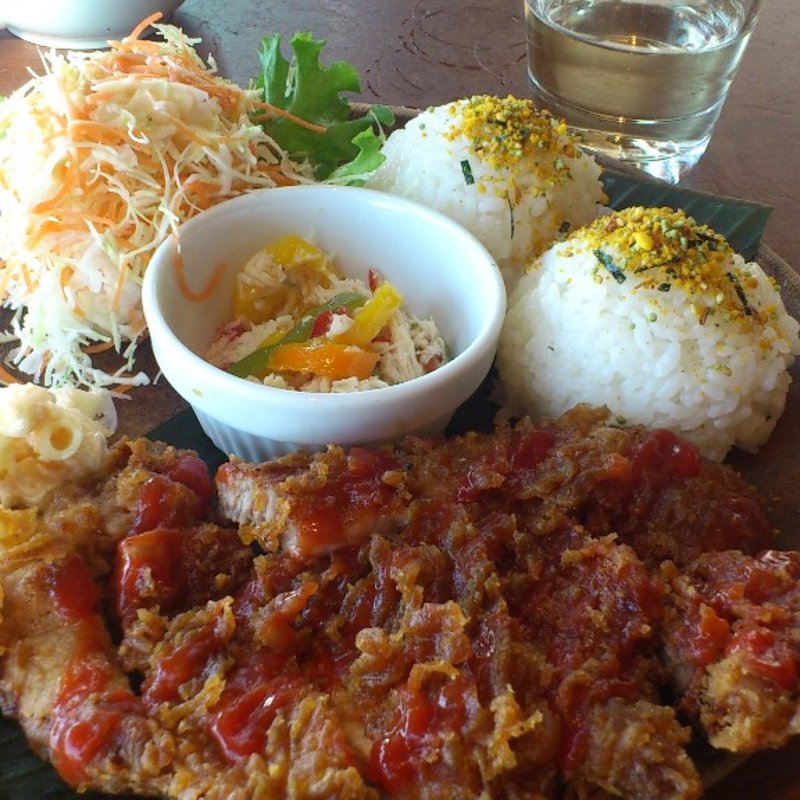 ポークチョップ(アロハテーブル 横浜ベイクォーター)