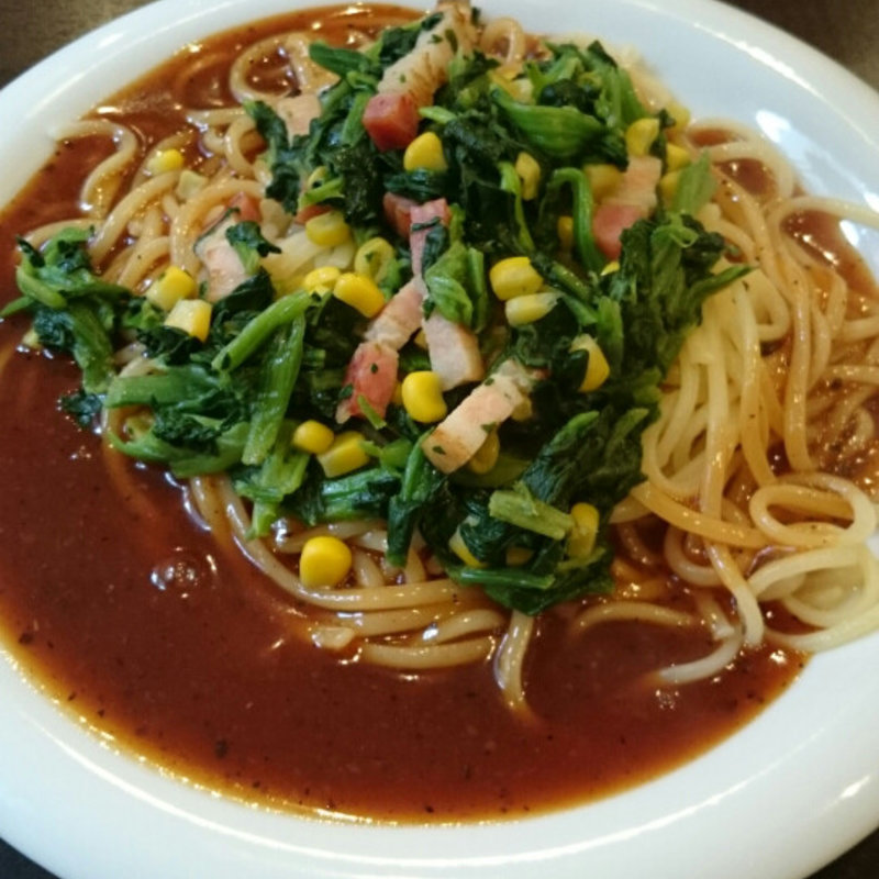 ほうれん草あんかけパスタ(あんかけパスタ ラ・ピーニャ)