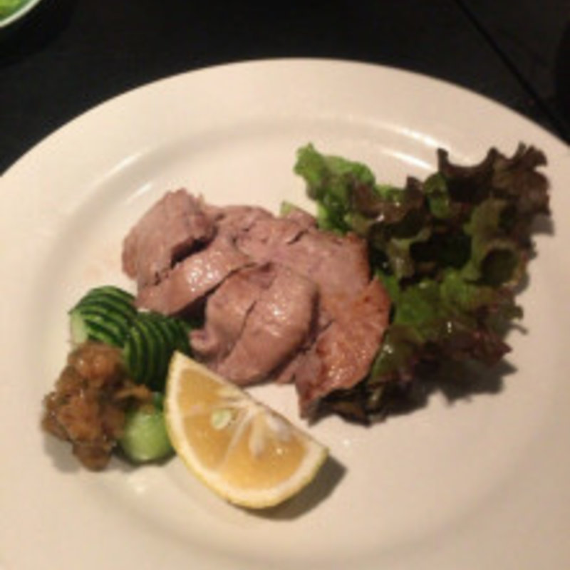 まぐろの頬肉のステーキ(あんざ 天神店 )