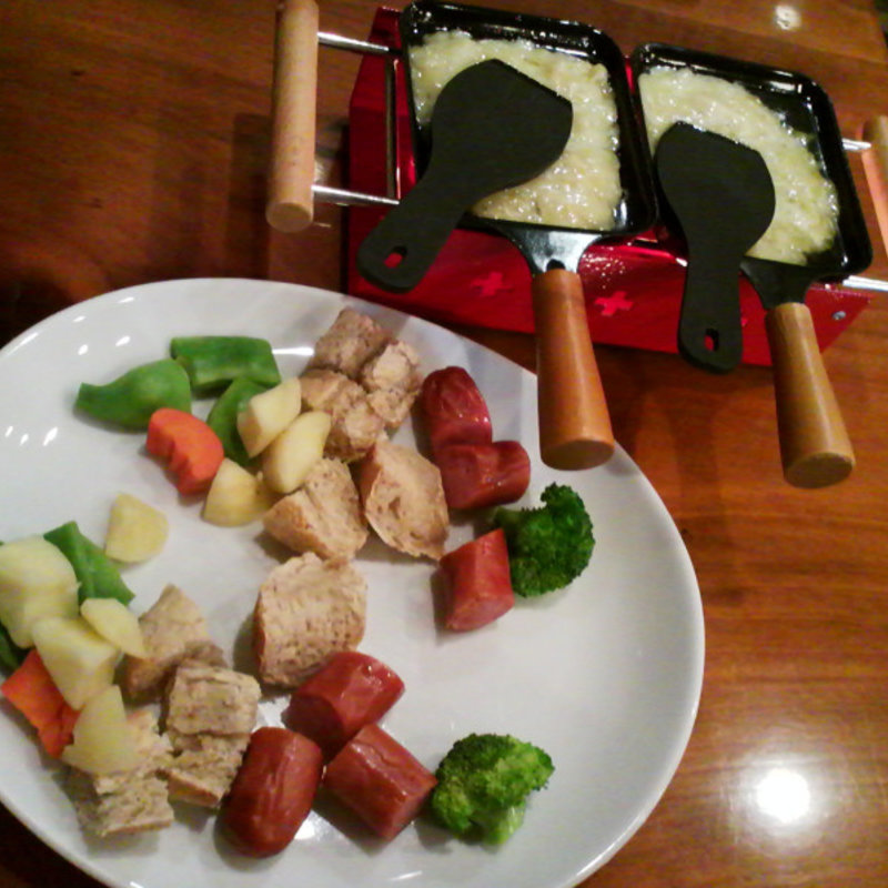 ラクレットチーズと温野菜(アンジョリーノ 神戸店 （angiolino）)