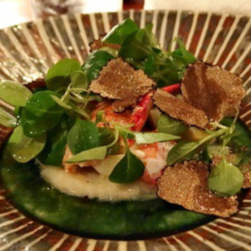 ロブスターとポテトサラダ　マーシュレタス　サマートリュフ(BeBu （ビブ）)