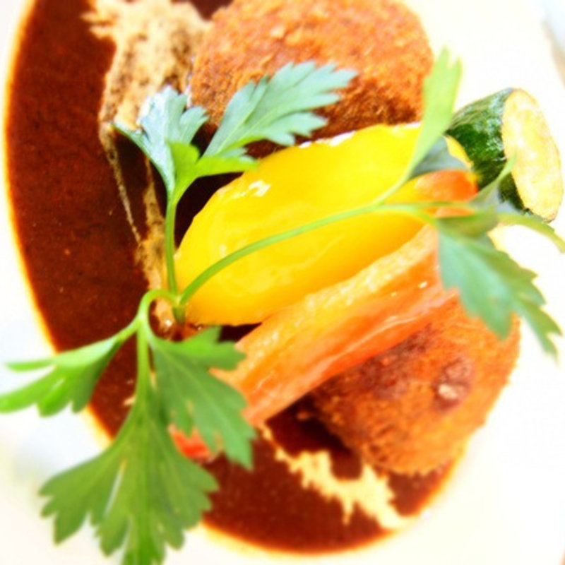 牛スジのクリームコロッケ〜自家製デミグラスソース〜(アンディカフェ （Andy Cafe）)