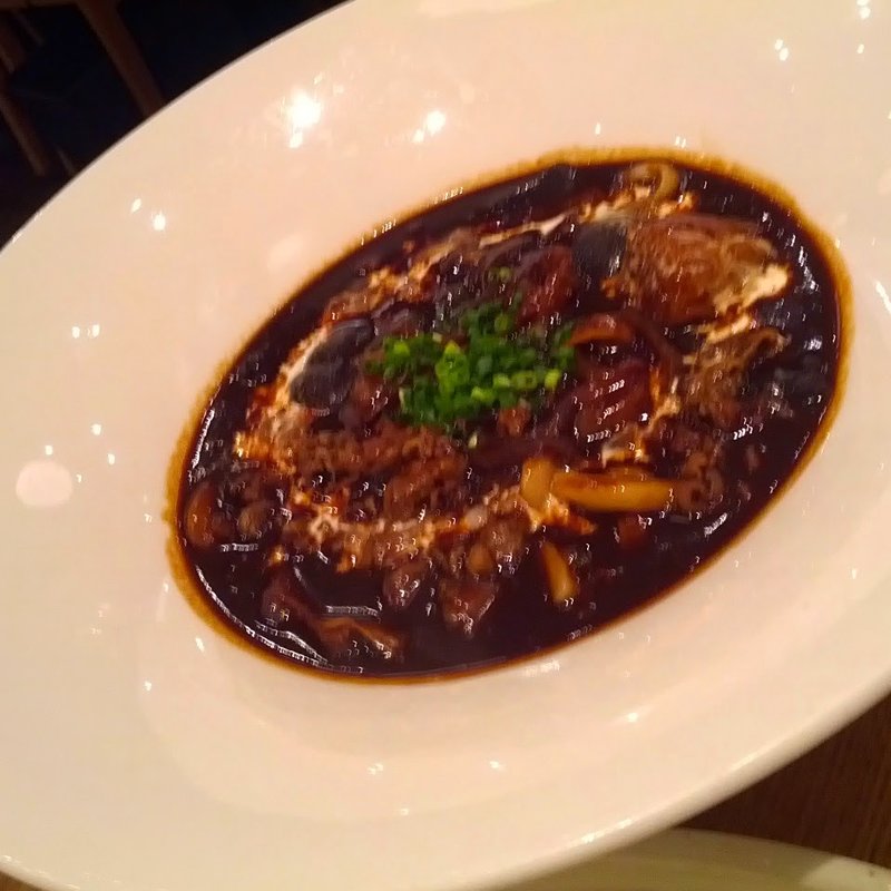 カレーのうどん(創作うどんとおでん あんぷく)