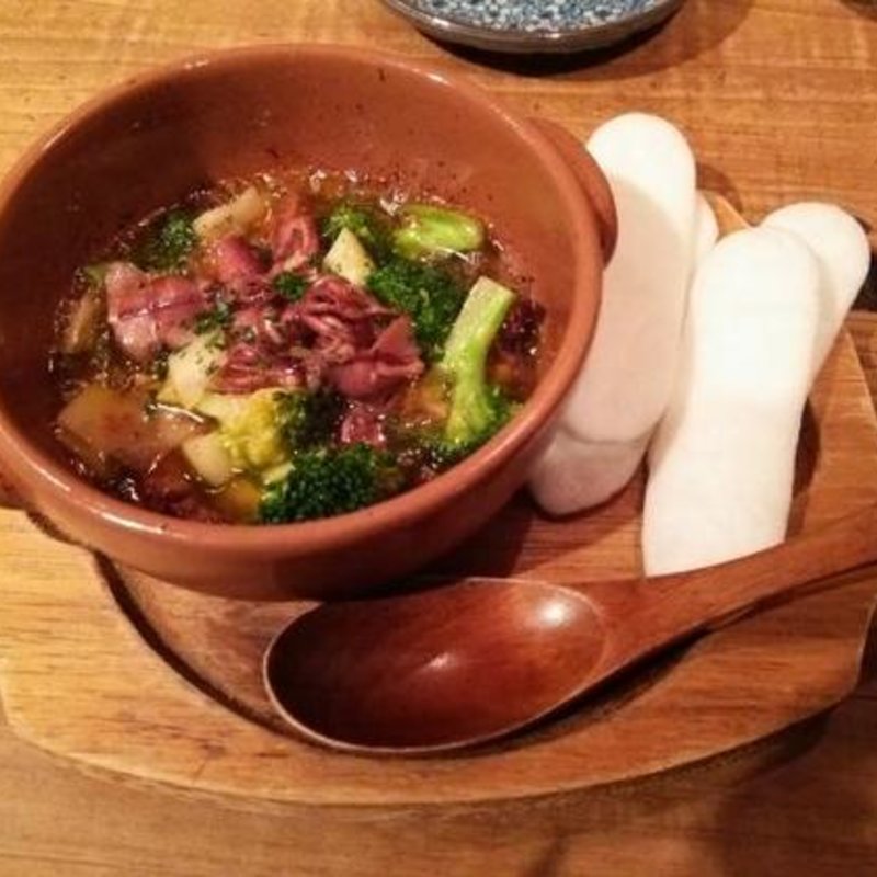 ホタルイカのアヒージョ(あんぽんたん)