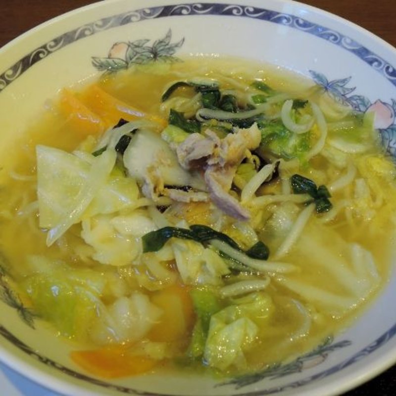 塩野菜ラーメン(いこいの湯　多摩境店   食事処)